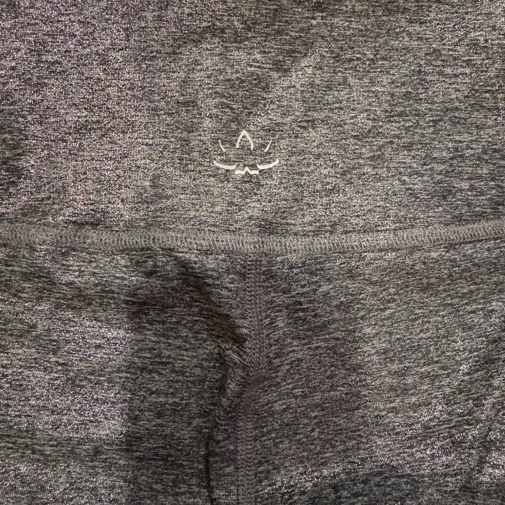 Beyond Yoga Heathered Gray Shine Leggings, small
